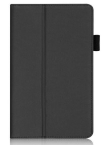 Кожен калъф тефтер стойка за Samsung Galaxy Tab S 8.4 T700 / T705 черен